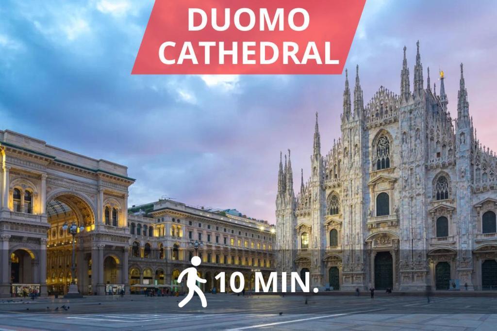 Апартаменты Duomo In 5 Minutes Cozy And Quiet Милан Экстерьер фото